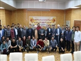 جلسه تکریم و معارفه مسئول بسیج دانشجویی حوزه شهید تجلایی دانشگاه شهید مدنی آذربایجان