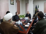 دیدار اعضای شورای بسیج اساتید با دکتر محمد باقر محمد صادقی آزاد رئیس دانشگاه شهید مدنی آذربایجان