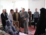 دیدار رئیس و هیات رئیسه دانشگاه شهید مدنی آذربایجان از خانواده شهید والامقام داوود راثی